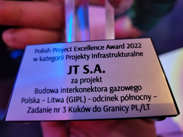 1 miejsce w konkursie organizowanym przez Stowarzyszenie International Project Management Association Polska