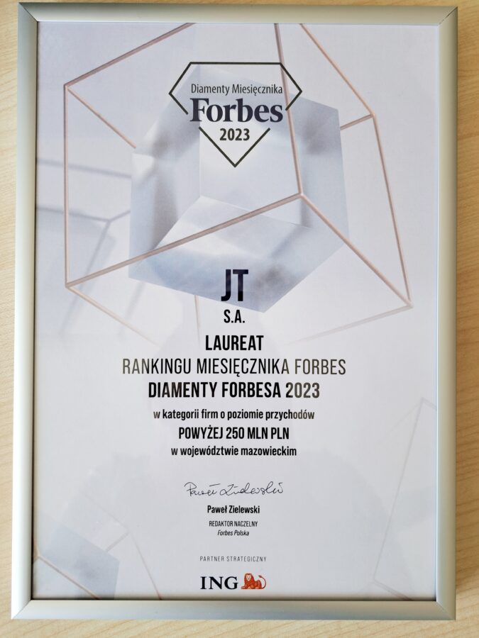 Award Forbes Diamonds 2023
